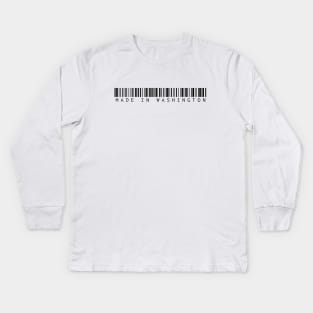 Made in Washington Kids Long Sleeve T-Shirt